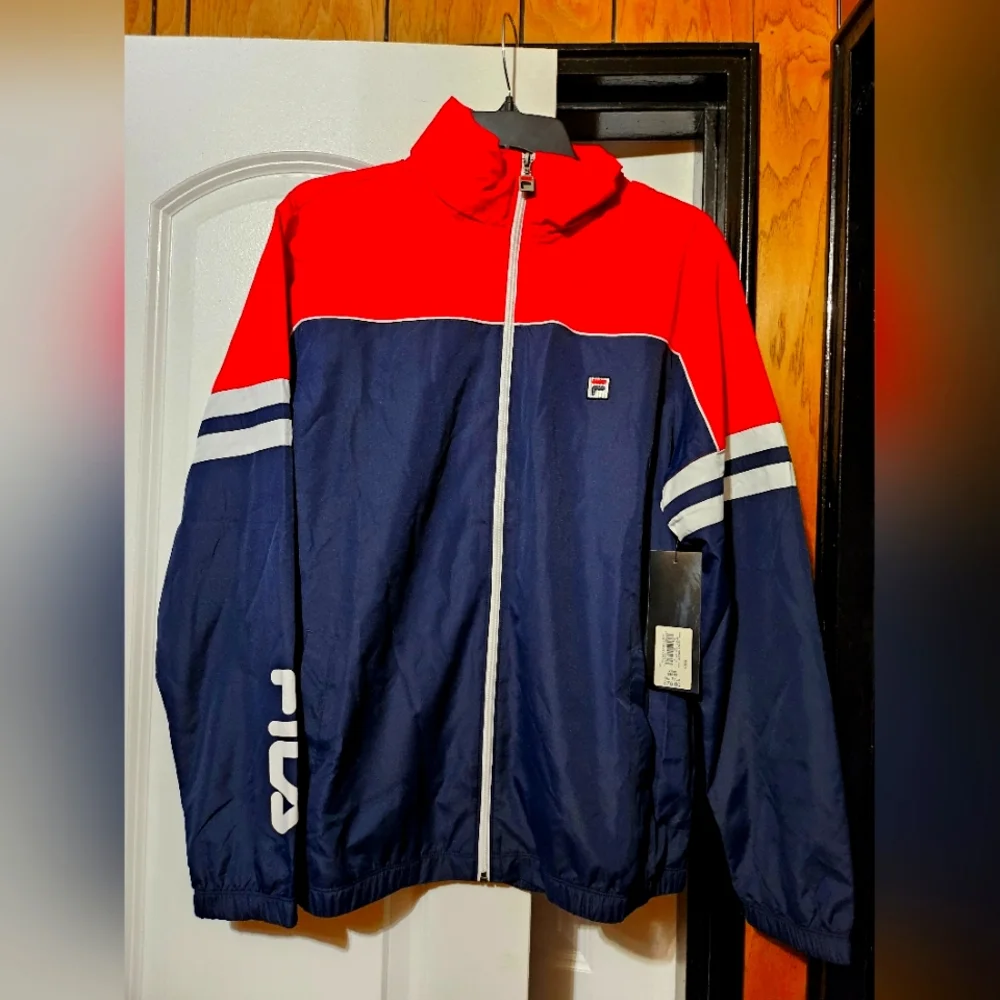 Fila Men's Full-Zip Windbreaker - Picture 1 of 9